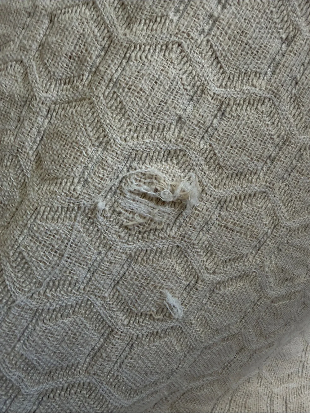 Peacock Alley Quilted Queen Coverlet - Linen Colored Cotton Bedspread